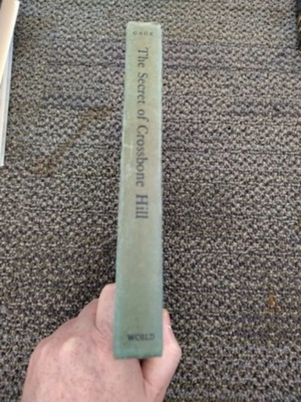 The Secret of Crossbone Hill by Mary Q. Steele - 1960, 1st Edition, Stated - HC